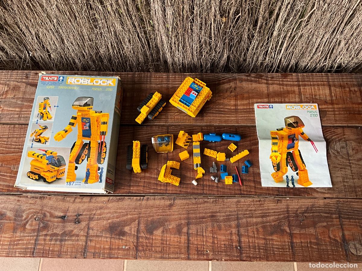 Juegos construcci&oacute;n - Tente: TENTE ROBLOCK PERSUS REF 0790 - CAJA DESMONTADA - NO SE SI ESTA COMPLETO - NO EST&Aacute; MONTADO