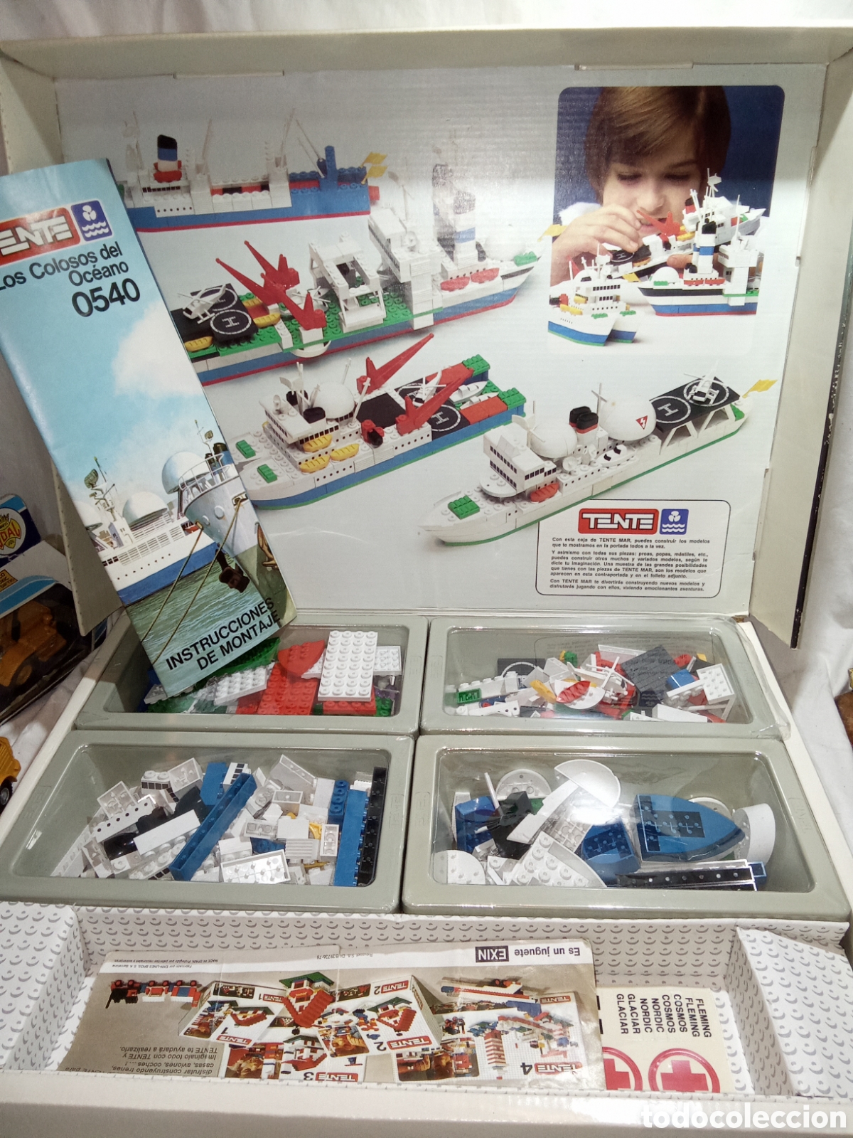 Jogos constru&ccedil;&atilde;o - Tente: LOS COLOSOS DEL OC&Eacute;ANO DE TENTE REF. 0540 EN CAJA