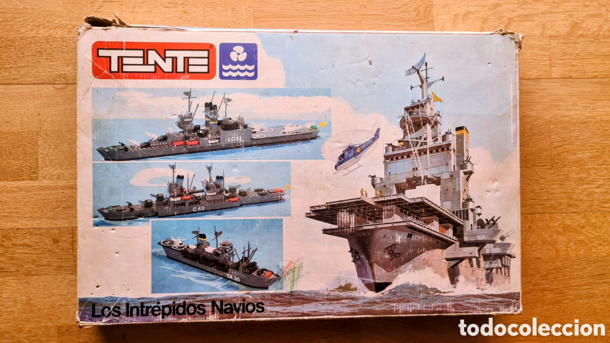 Juegos construcci&oacute;n - Tente: TENTE Mar Intrepidos Navios con caja. Ref 0551