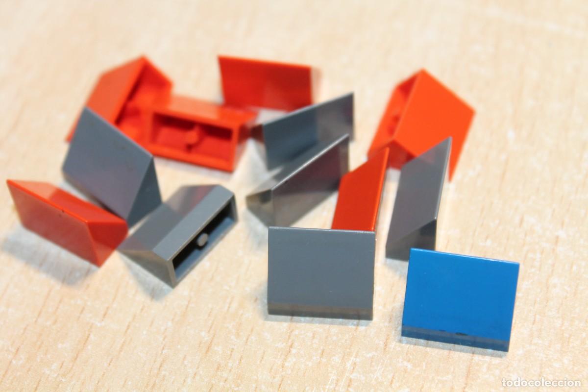 Juegos construcci&oacute;n - Tente: CONSTRUCCIONES TENTE. 13 PIEZAS IGUALES. COLORES ROJO, AZUL Y GRIS. PERFECTAS. Leer descripci&oacute;n.