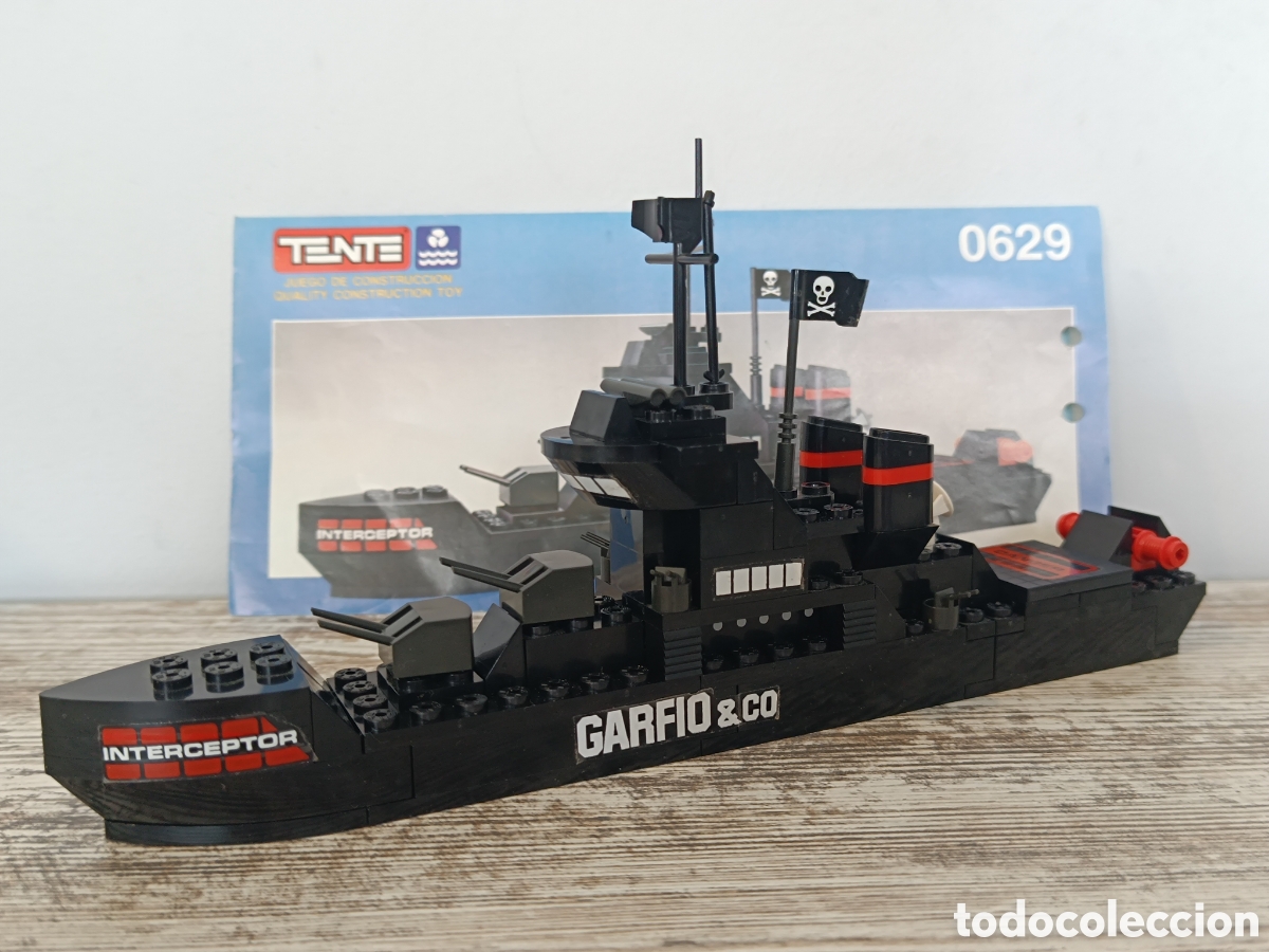 Juegos construcci&oacute;n - Tente: TENTE 0629 INTERCEPTOR GARFIO COMPLETO