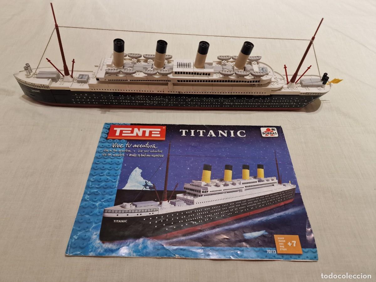 Juegos construcci&oacute;n - Tente: Lote 2865. Tente, Barco Titanic. Completo con instrucciones de montaje