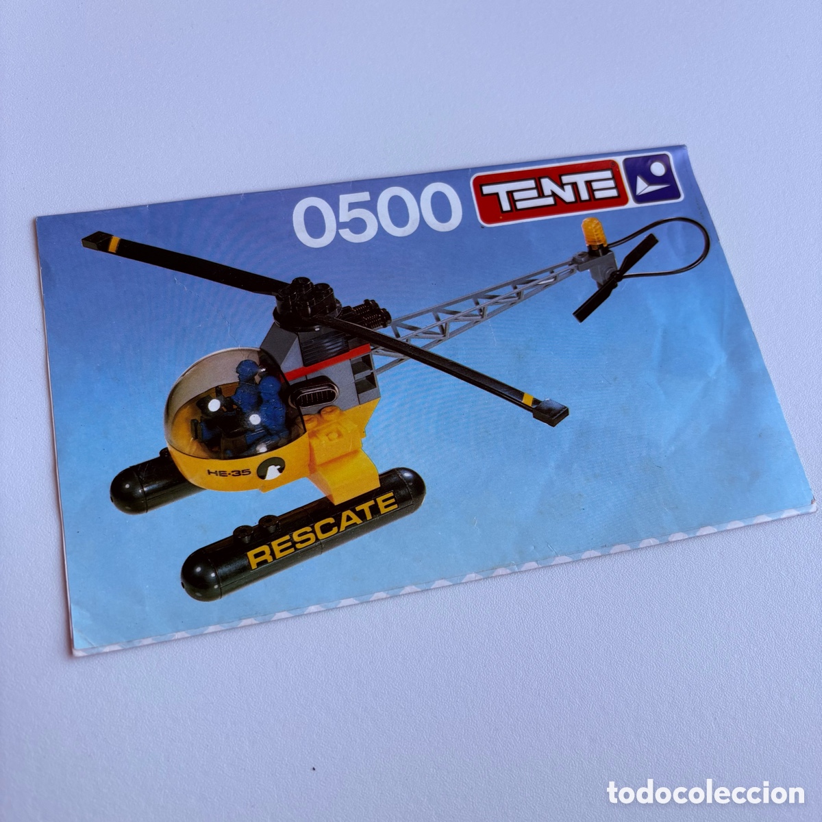 Juegos construcci&oacute;n - Tente: Manual de instrucciones de montaje original tente ref. 0500