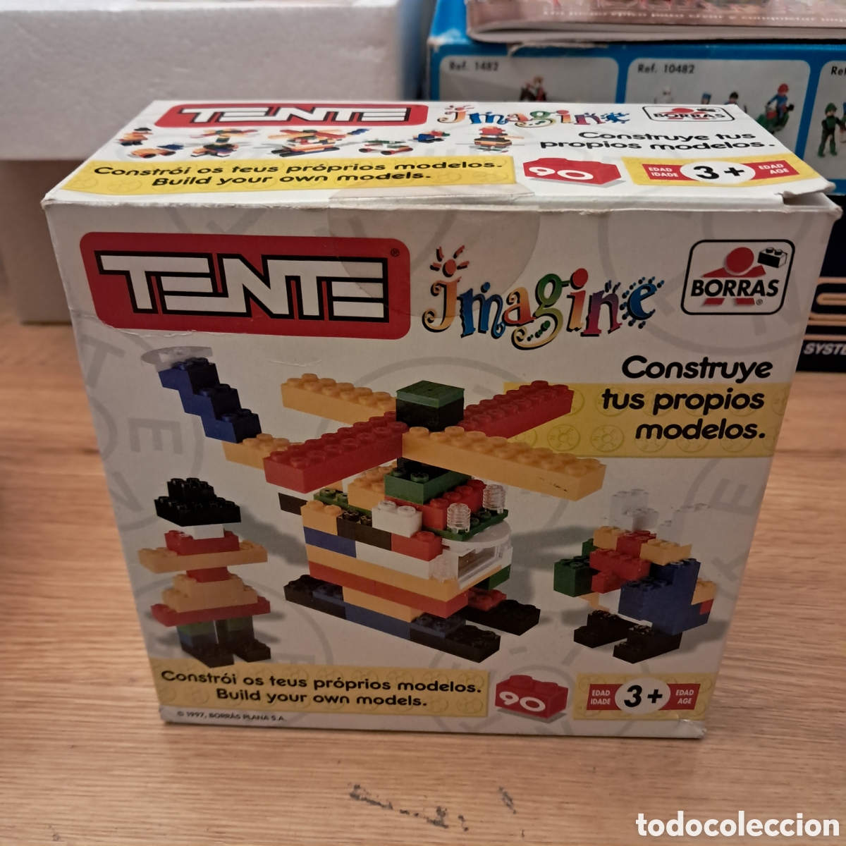 Juegos construcci&oacute;n - Tente: Lote tres referencias Tente Borr&aacute;s