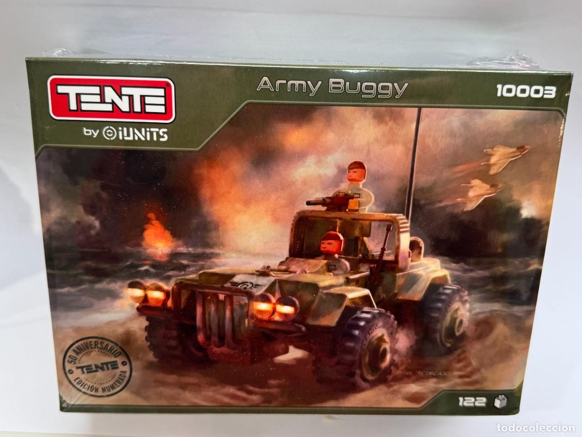 Construction games - Tente: ARMY BUGGY COCHE MILITAR TENTE TITANIUM IUNITS PRECINTADO COMPATIBLE EXIN