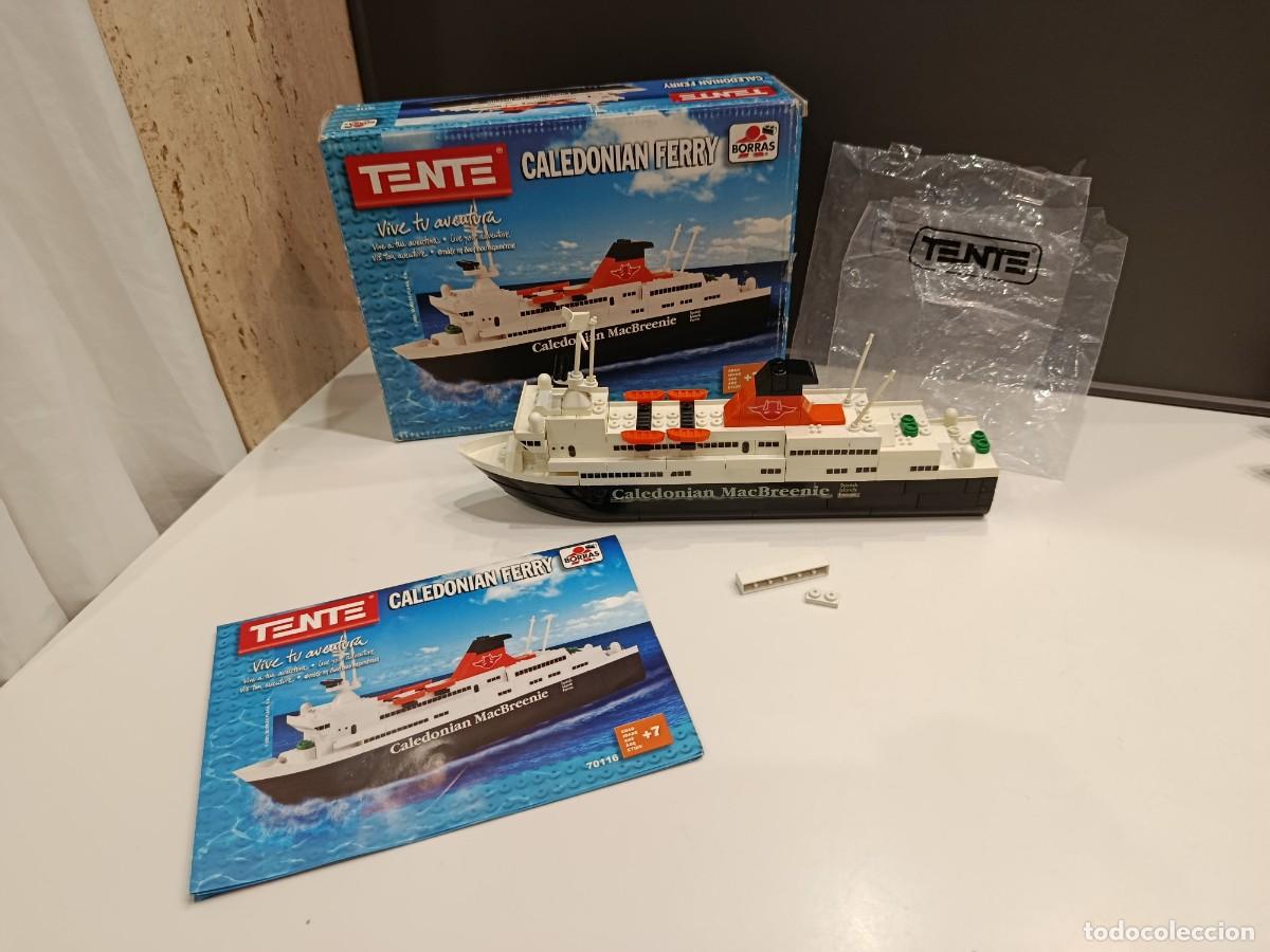 Juegos construcci&oacute;n - Tente: CALEDONIAN FERRY - Ref. 70116 - TENTE BORRAS (2001) - COMPLETO CON CAJA E INSTRUCCIONES