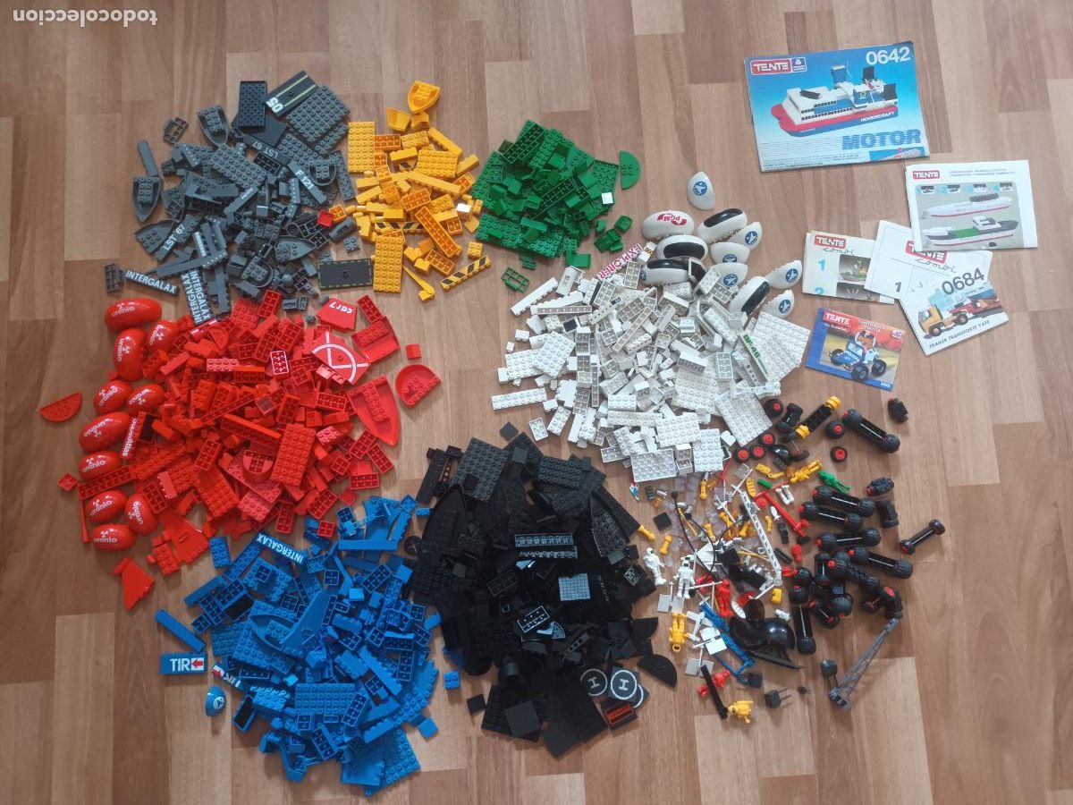 Juegos construcci&oacute;n - Tente: LOTE VARIADO TENTE EXIN 2kg