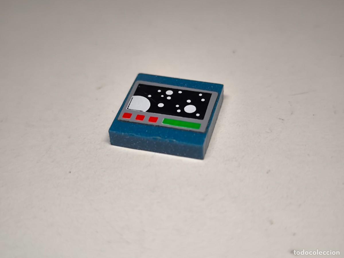 Juegos construcci&oacute;n - Tente: Azul titanium baldosa 2x2 pegatina - tente (1 unidad)
