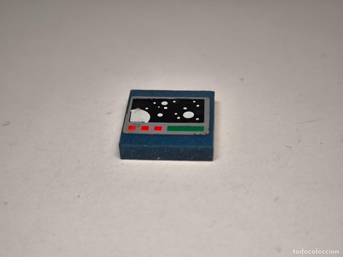 Juegos construcci&oacute;n - Tente: Azul titanium baldosa 2x2 pegatina - tente (1 unidad)