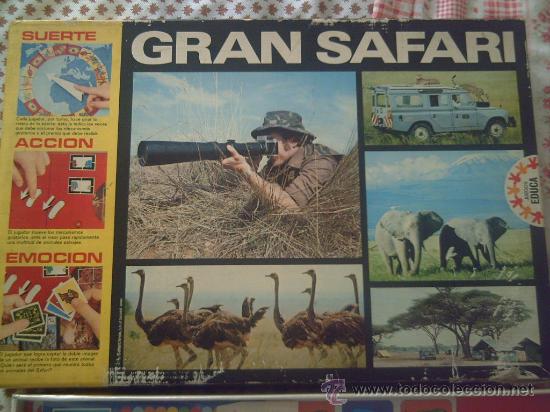 Juegos educativos: GRAN SAFARI - EDUCA (c) 47 SALLENT HERMANOS - SIN USAR -
