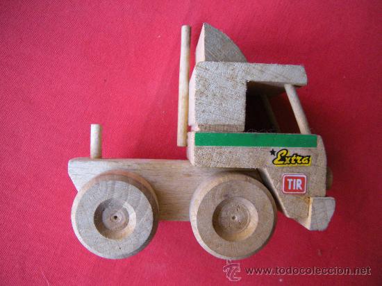 Juegos educativos: CAMI&Oacute;N DE MADERA CON REMOLQUE - Foto 4