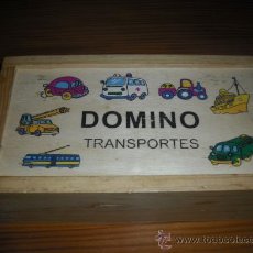 Juegos educativos: DOMINO TRANSPORTES. Lote 27617371