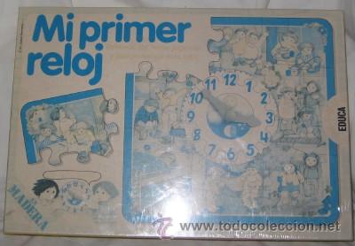 Juegos educativos: MI PRIMER RELOJ, DE EDUCA - Foto 1