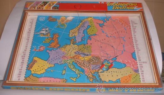 Juegos educativos: ENCICLOPEDIA ELECTRONICA, EUROPA, REF 1020, DE LA CASA PSE, EN CAJA. CC - Foto 1