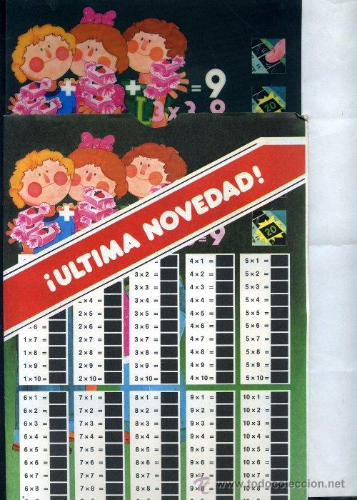 Juegos educativos: JUEGO DID&Aacute;CTICO TABLA DE MULTIPLICAR - Foto 1