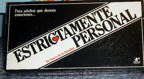 Juegos educativos: EXTRICTAMENTE PERSONAL - Foto 1