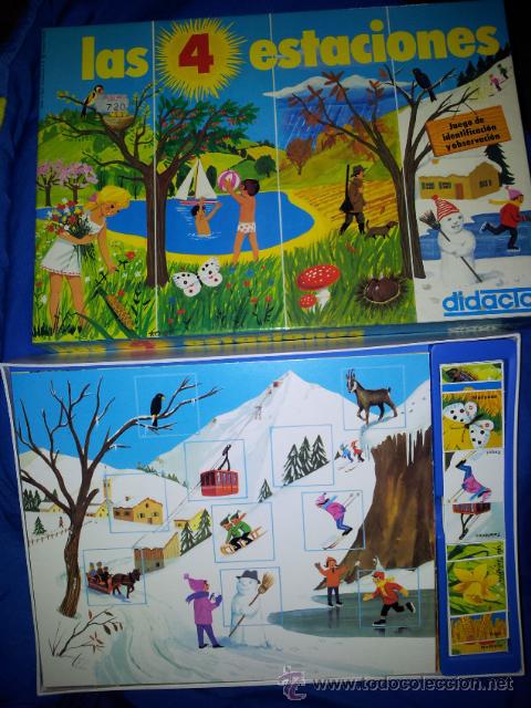 Juegos educativos: JUEGO LAS 4 ESTACIONES - Foto 1