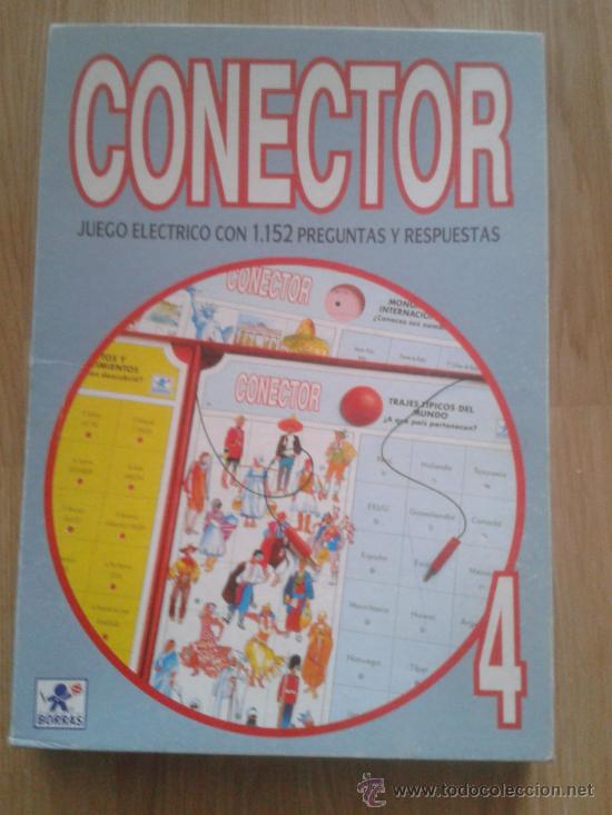 Juegos educativos: CONECTOR 4 ( A&Ntilde;O 1991 ) DE BORRAS - Foto 1