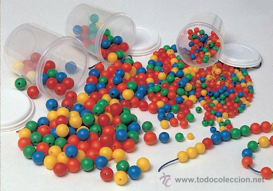 Juegos educativos: Bolas engarzables - Foto 1