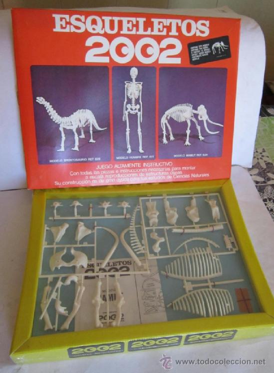 Juegos educativos: JUEGO ESQUELETOS 2002. MODELO MAMUT, REF 829, EN CAJA. CC - Foto 1