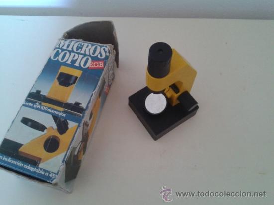 Juegos educativos: Microscopio escolar EGB Cefa. A&ntilde;os 70 - 80 - Foto 1