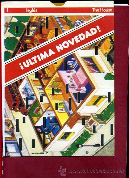 Juegos educativos: 01313 JUEGO DID&Aacute;CTICO INGLES THE HOUSE se acciona por el calor va dentro de un sobre no funciona
