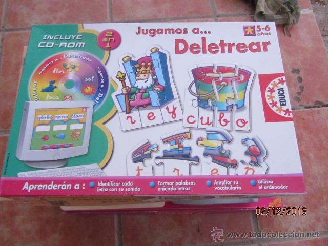 Juegos educativos: JUGAMOS A DELETREAR. EDUCA (SIN EL CD) - Foto 1