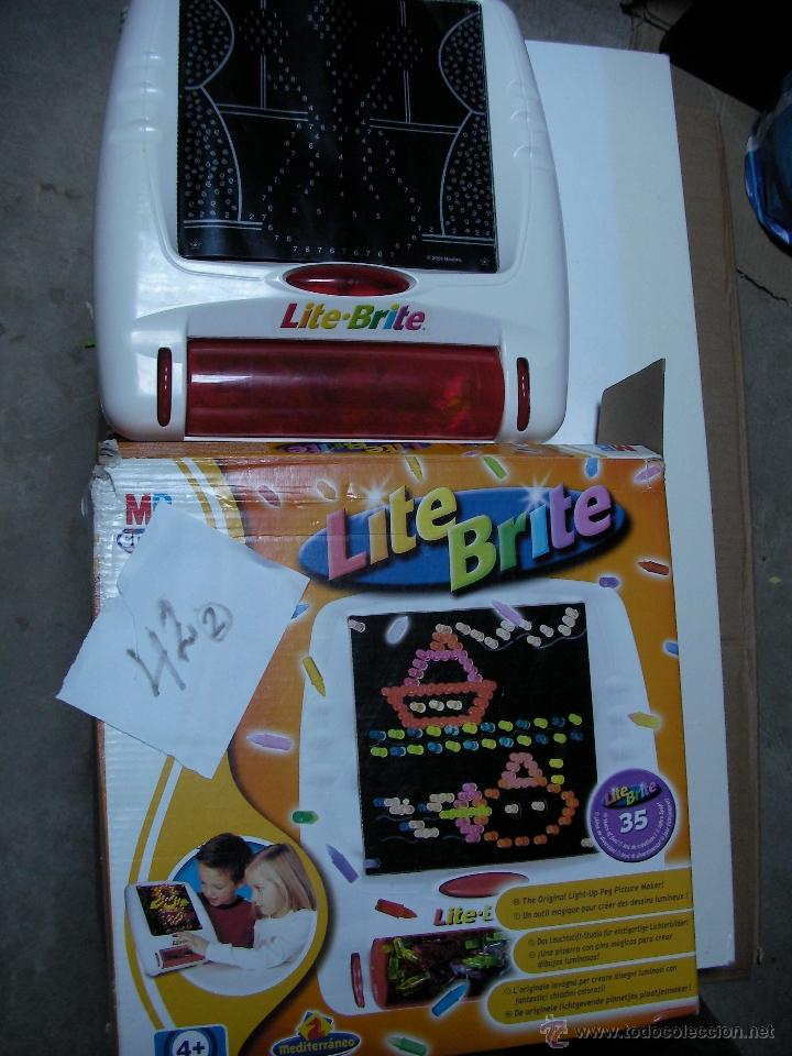 Juegos educativos: JUEGO LITE BRITE CON CAJA - Foto 1