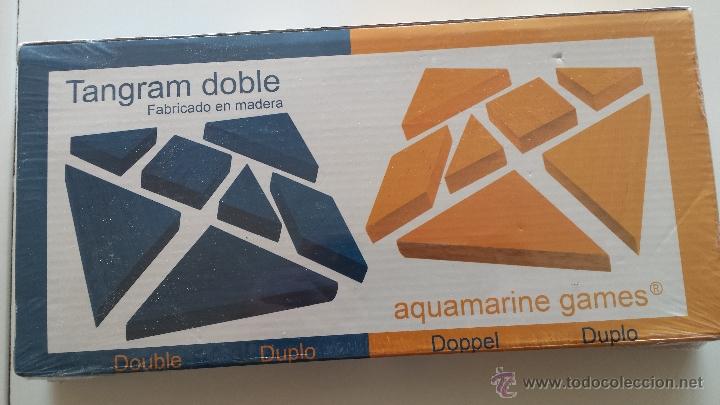Juegos educativos: TANGRAM DOBLE fabricado en madera - Foto 1