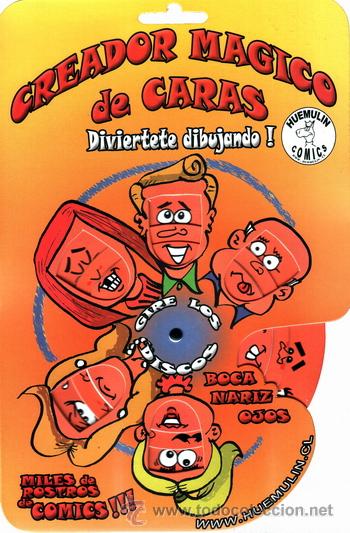 Juegos educativos: CREADOR MAGICO DE CARAS COMICS 12000 COMBINACIONES - Foto 1