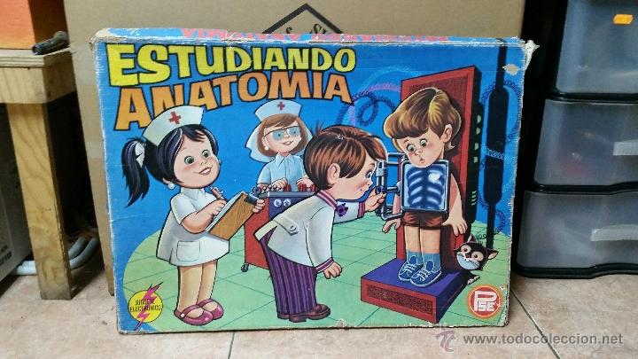 Juegos educativos: Antiguo juego electronico Estudiando anatomia, marca pse - Foto 1