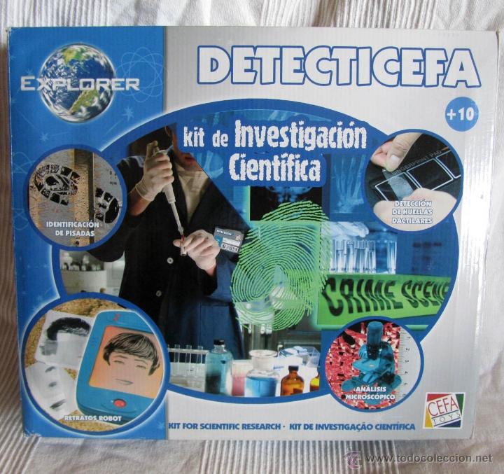 Juegos educativos: Detecticefa kit de investigaci&oacute;n cient&iacute;fica Cefa Toys - Foto 1