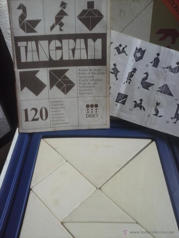 Juegos educativos: TANGRAM-MADERA-VINTAGE. - Foto 2