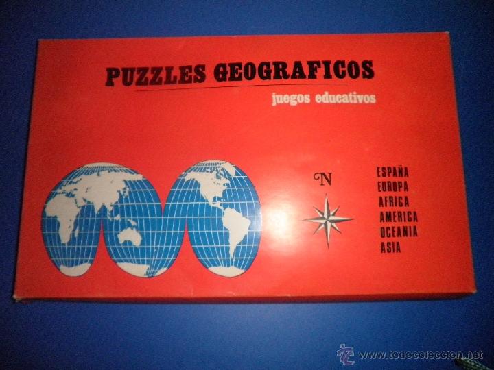 Juegos educativos: PUZZLES GEOGRAFICOS - Foto 1