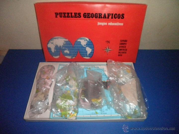 Juegos educativos: PUZZLES GEOGRAFICOS - Foto 2