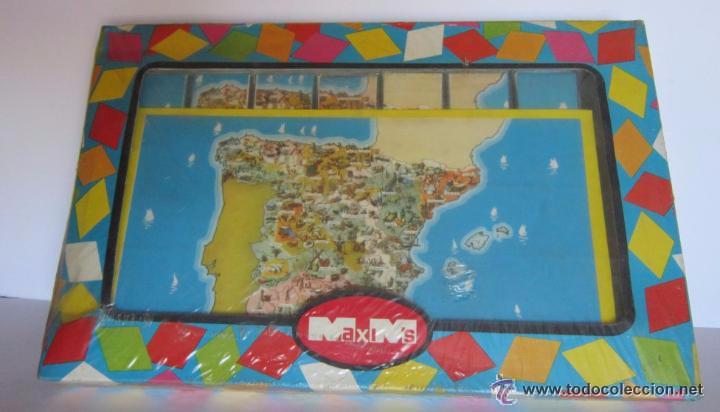 Juegos educativos: JUEGO ROMPECABEZAS MAPA DE ESPA&Ntilde;A, DE LA CASA MAXIMS, EN CAJA. CC - Foto 1