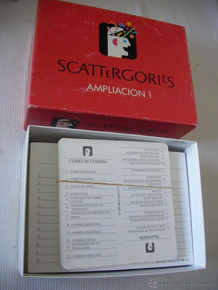 Juegos educativos: SCATTERGORIES - AMPLIACION 1 - Foto 2