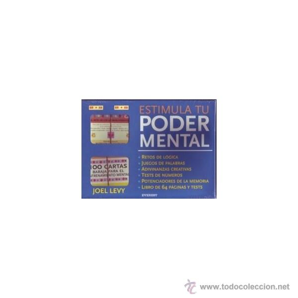 Juegos educativos: ESTIMULA TU PODER MENTAL. Levy Joel. Editorial Everest, 2005. - Foto 1