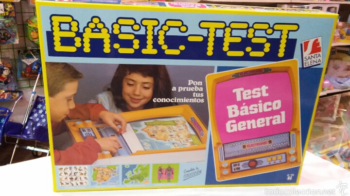 Juegos educativos: BASIC TEST GENERAL.PSE - PL&Aacute;STICOS SANTA ELENA 80S.NUEVO EN CAJA. - Foto 1