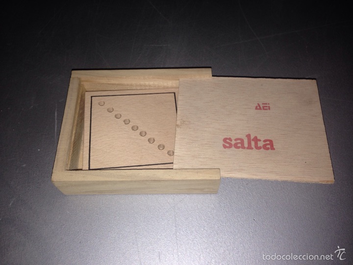 Juegos educativos: Juego madera antiguo sin uso - Foto 1