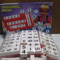 Juegos educativos: EDUCATIONAL BRICKS.. Lote 57180099