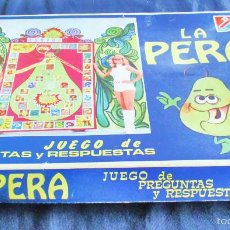 Juegos educativos: LA PERA, JUEGO DE PREGUNTAS Y RESPUESTAS. Lote 57191934