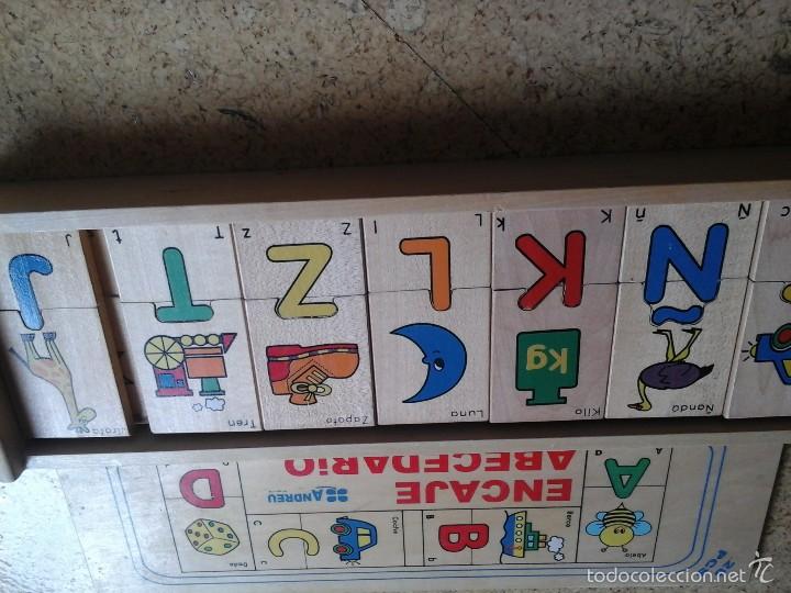 Juegos educativos: Encaje abecedario - Foto 3
