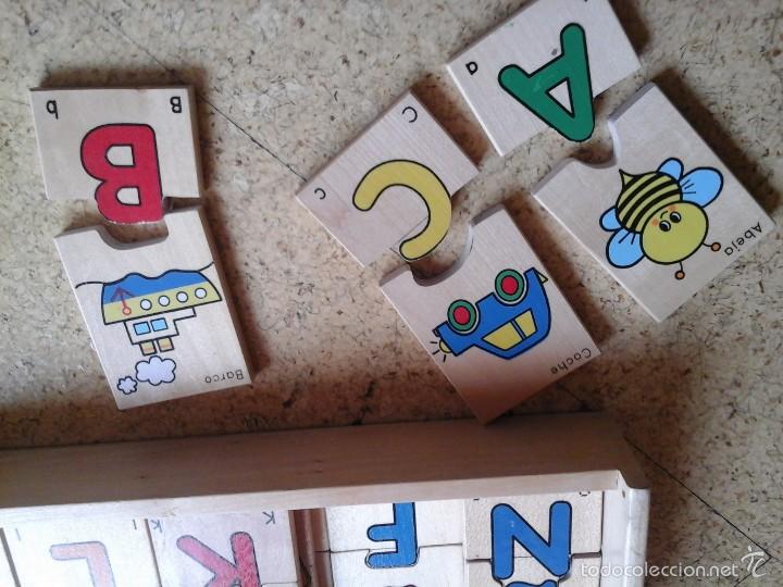 Juegos educativos: Encaje abecedario - Foto 4