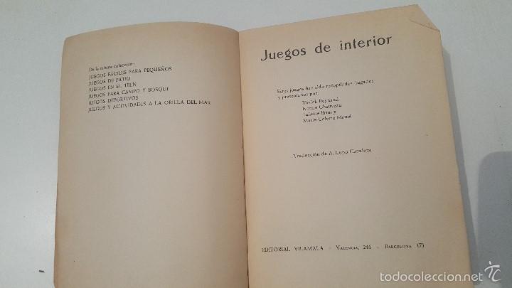 Juegos educativos: JUEGOS DE INTERIOR - 1965 - Foto 3