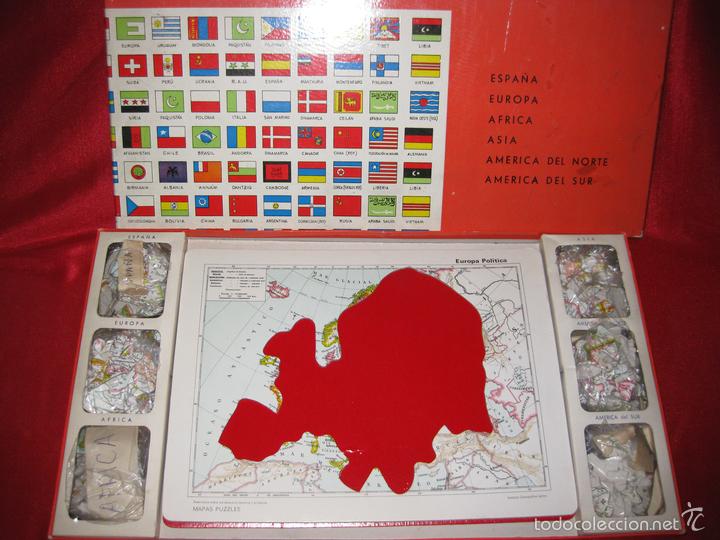Juegos educativos: MAPAS CARTOGRAFICOS PUZLE - Foto 2