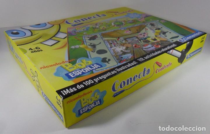 Juegos educativos: Juego Conecta Contesta - Bob Esponja - Clementoni - Foto 3