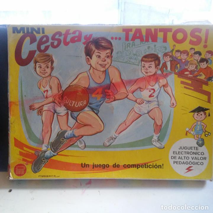 Juegos educativos: JUGUETE ELECTRONICO MINI CESTA Y TANTOS DE PSE * FUNCIONANDO * - Foto 1