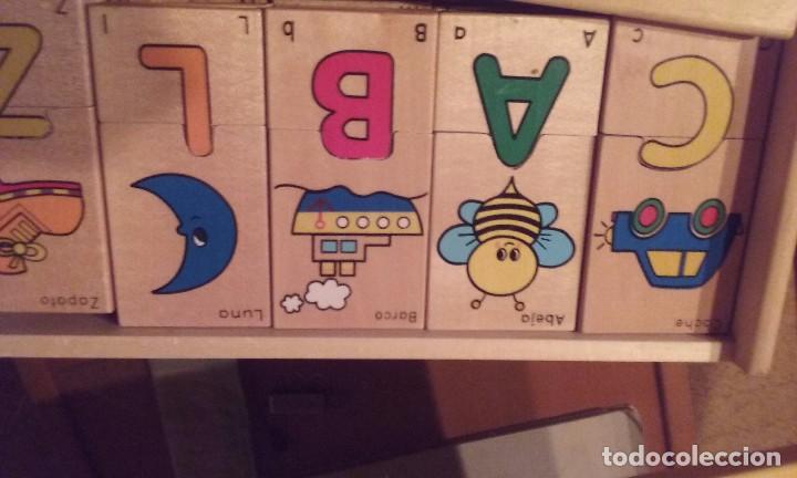 Juegos educativos: Encaje abecedario de madera - Foto 1