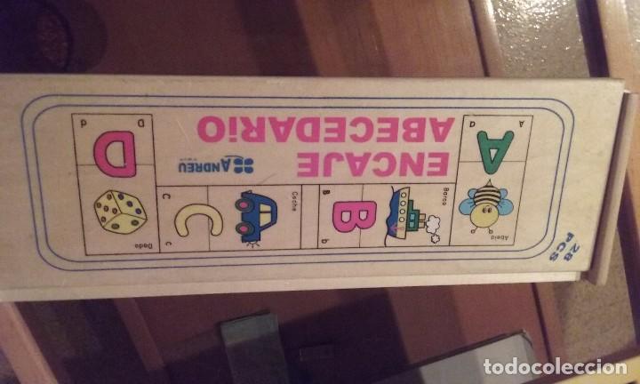 Juegos educativos: Encaje abecedario de madera - Foto 2